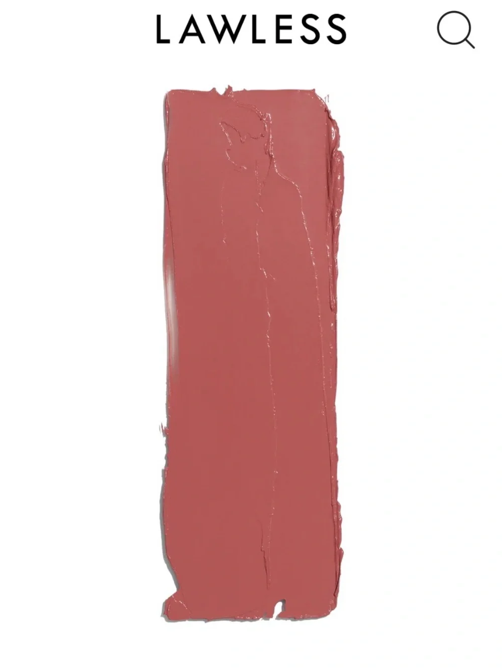 LAWLESS Forget The Filler Lip Plumping Line Smoothing Satin Lipstick in Tropic